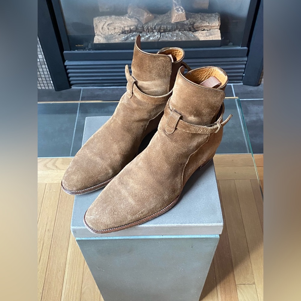 Saint Laurent SS16 Cigaro Jodhpur 30 Boot